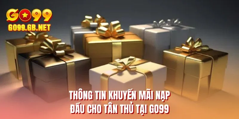 Thông tin khuyến mãi nạp đầu cho tân thủ tại GO99
